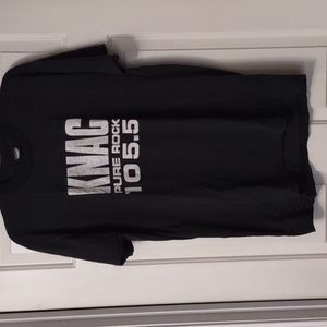 1980s hair metal rock station shirt famous Southern California hair rock station